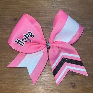 Pink Cheer Bow